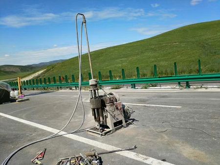 天河公路地基基础注浆加固